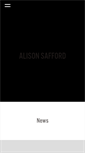Mobile Screenshot of alisonsafford.com